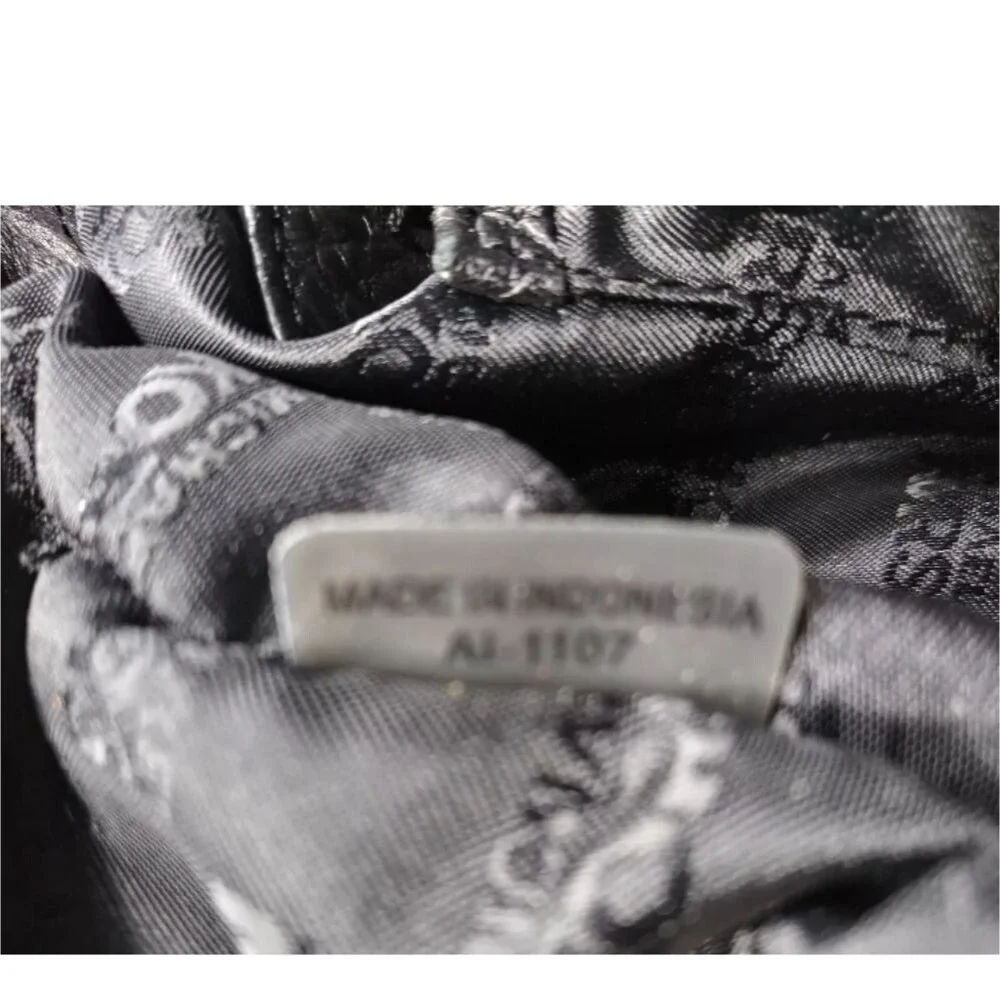 Michael Kors Handbag Black Pebbled Leather Satchel Large Purse - Picture 9 of 9